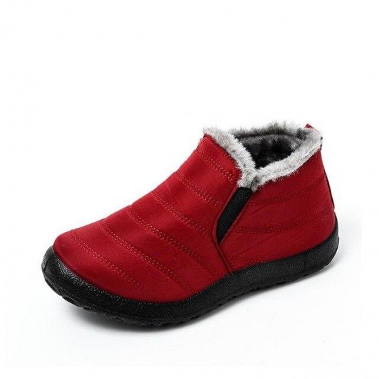 Women Plus Size Snow Boots