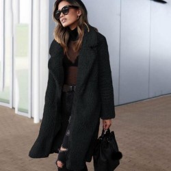 Women's Clothing - Women's Warm Winter Faux Fur Coat