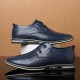 2021 New Britsh Style Genuine Leather Casual Shoes