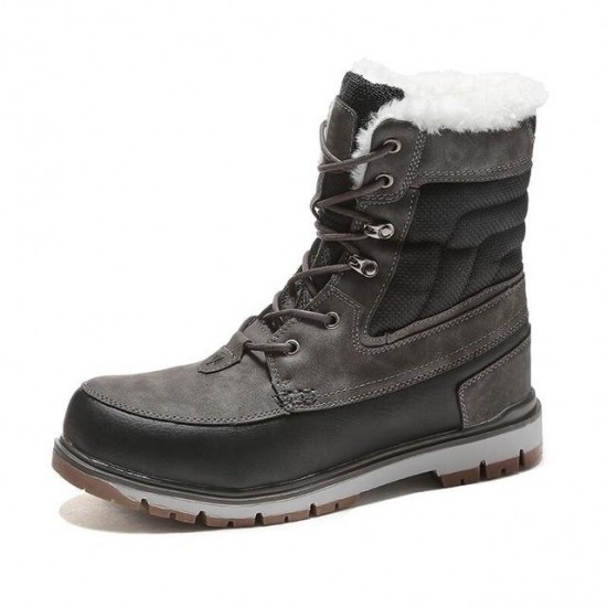 Men Warm Plush Comfortable Casual Snow Boots