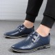 2021 New Britsh Style Genuine Leather Casual Shoes