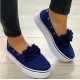 Women Platform Slip On Suede Ladies Loafers