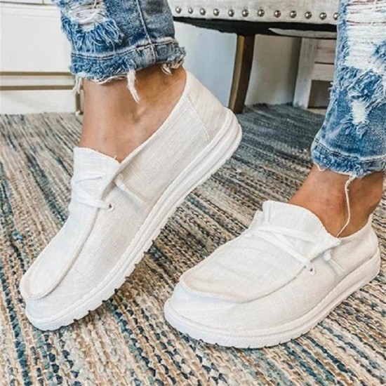 Woman Leopard Flat Casual Loafers
