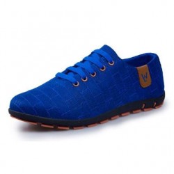 Men's Shoes - Men Genuine Leather Flats Comfortable Autumn Soft Shoes