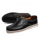 Men's Shoes - 2021 Men Large Size Cow Leather Wear-resistant Slip On Casual Shoes