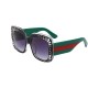 Oversized Rhinestone Sunglasses