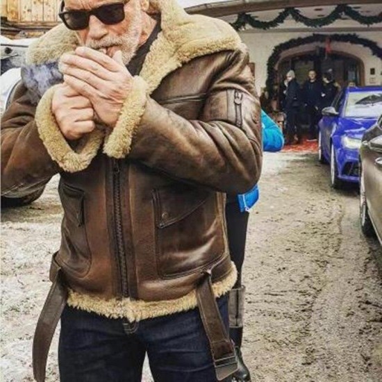 Men Winter Motorcycle Windbreaker Retro Leather Jacket
