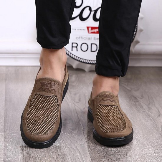 Men's Mesh Flats Loafers