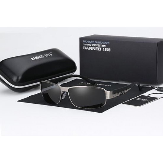 Brand Designer HD Polarized Men Sunglasses With Box