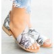 Summer Casual Rome Peep Toe Ladies PU Leather Sandals