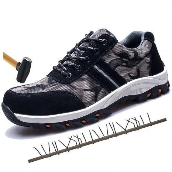 Men's Outdoor Plus Size Steel Toe Cap Work Boots