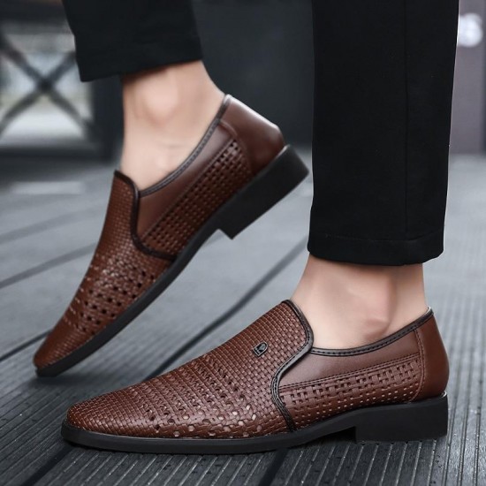 New Summer Men's Genuine Leather Sandals