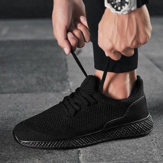 Fly Weave Casual Outdoor Walking Tennis Sneakers