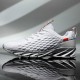 Men's Blade Running Red Black Grey White Sneakers